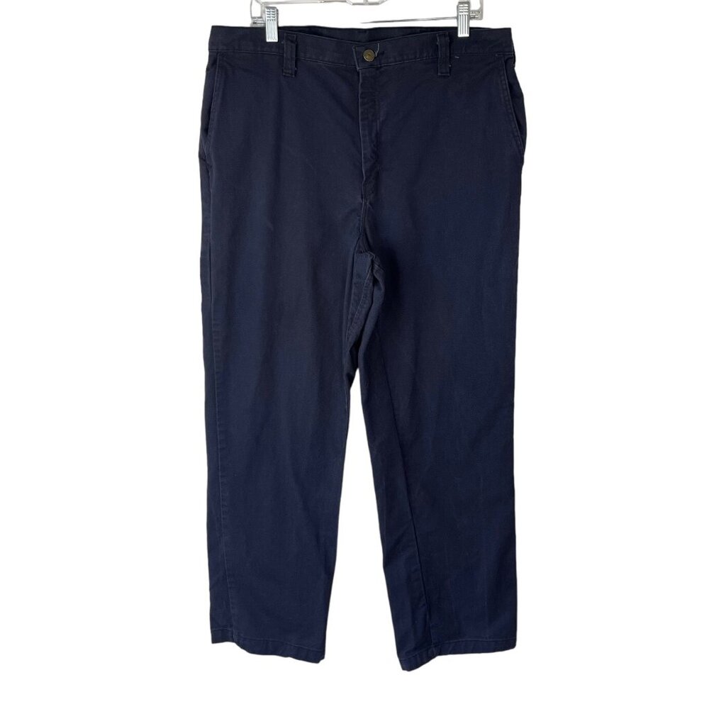 Workrite Fire Resistant Work Pants Mens 38 Blue 2112 Cat 2 Westex Ultrasoft